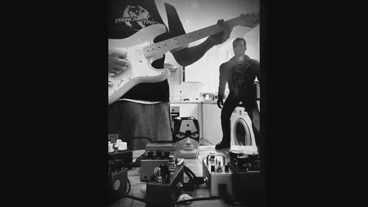 Awful improvised #guitar blues slide cheap KRAMER FOCUS VT-211S Stratocaster copy review description