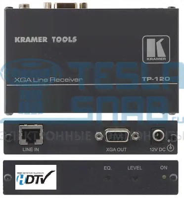 Приемник XGA-UTP Cat.5e KRAMER XGA Line Receiver TP-120-2