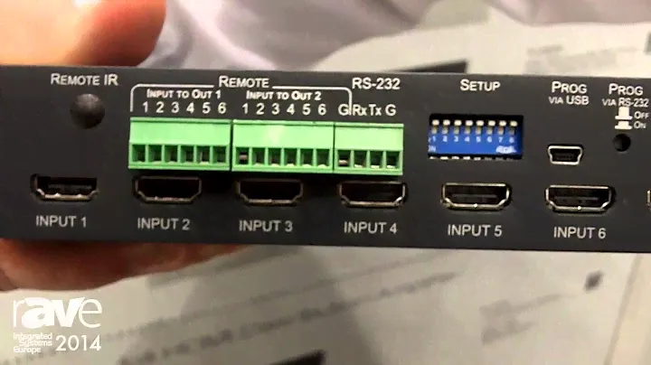 ISE 2014: Kramer Presents 4K HDMI Distribution Amplifier, 4K Matrix Switcher, and More
