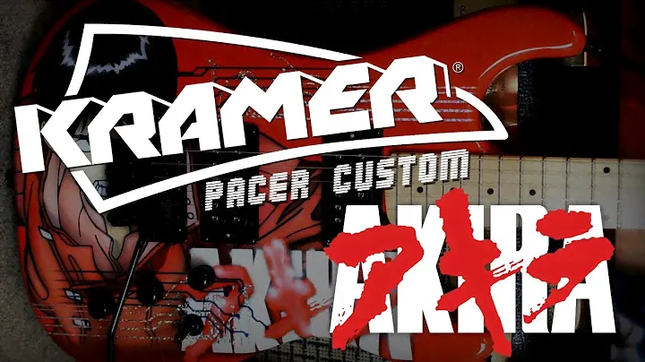 "Akira" custom electric guitar - Kramer Pacer
