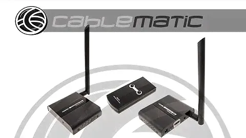 Receptor inalámbrico HDMI 5.8 GHz 50m FullHD HDTV 1080p - distribuido por CABLEMATIC ®