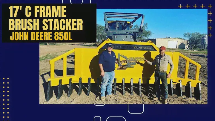 17' C Frame Stacker for John Deere 850L