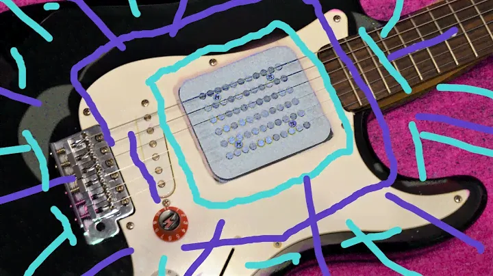 Is this the world's most powerful guitar pickup? The Waffler pickup!