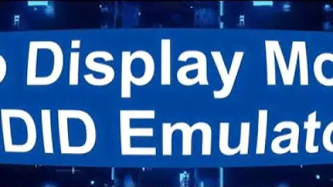 HDMI KVM Switch 2 Monitors 4 Computers EDID Emulation