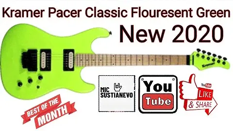 Kramer Pacer Classic Flouresent Green 20-21 Limited Edition Demo, Review and first Thoughts