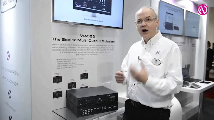 Kramer unveils VP-553 dual switcher/scaler