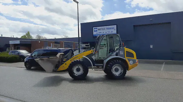 Wheelloader Kramer Allrad 1150 (347), 2007, 9300Hours. 4x4x4
