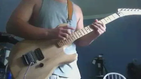 Custom Kramer 5150 EVH guitar solo - Tyler Hodges