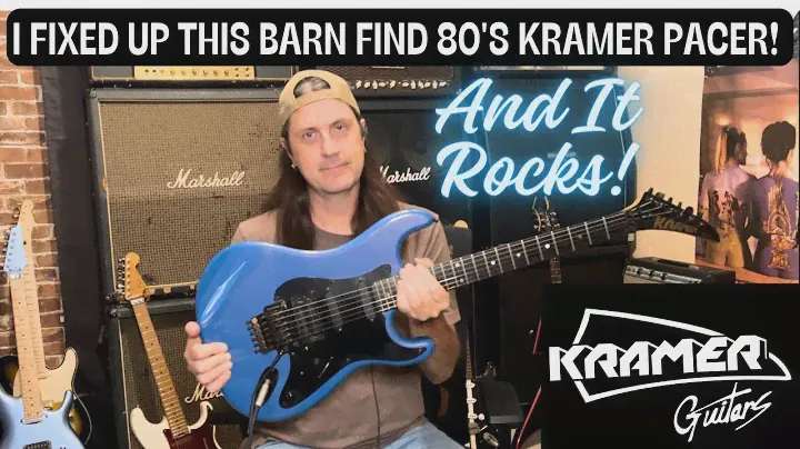 I Fixed Up This 1980's Kramer Pacer And Brought It Back From The Dead ... And It Rocks!