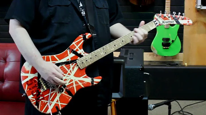 Kramer Palermo PG51 Demo Eddie Van Halen 316 Cover Panama Aint Talkin Bout Love Unchained