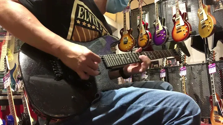 Kramer NightSwan Jet Black Metallic Electric Guitar