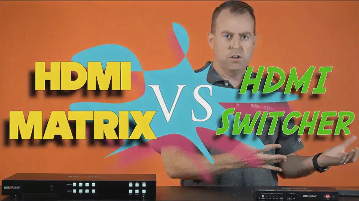 HDMI Switcher vs HDMI Matrix - What is the difference?