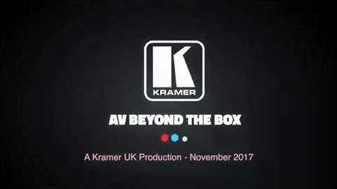 NEW Kramer VP-440H2 4K60 Switcher Scaler