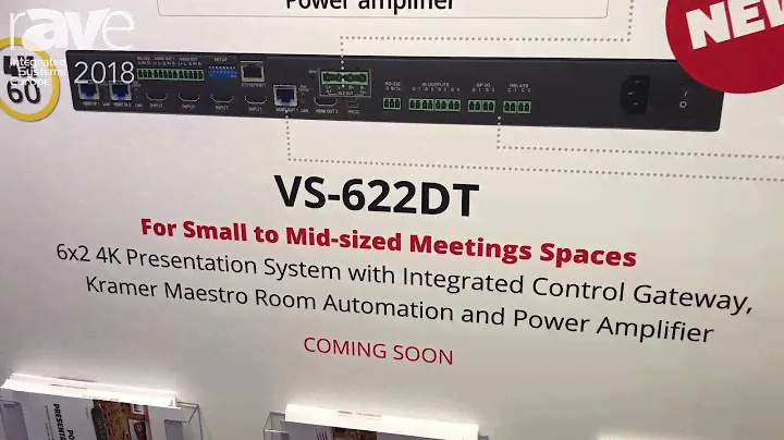 ISE 2018: Kramer Reveals the VS-88UT Integrated Presentation System