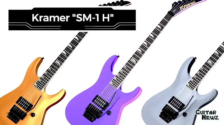 Kramer "SM-1 H" Guitar ('80s Nostalgia)! [04/April/2022]