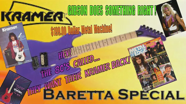 KRAMER Baretta Special: The 80's Are Back and Better Than Ever!