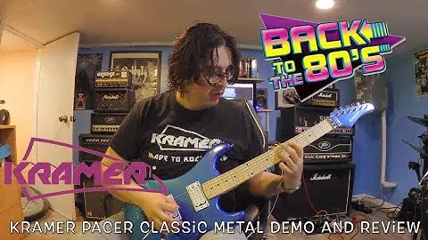 Kramer Pacer Classic 2024 ( Guitar Metal Demo and Review )