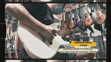 KRAMER BARETTA SPECIAL ELECTRIC GUITAR VINTAGE WHITE