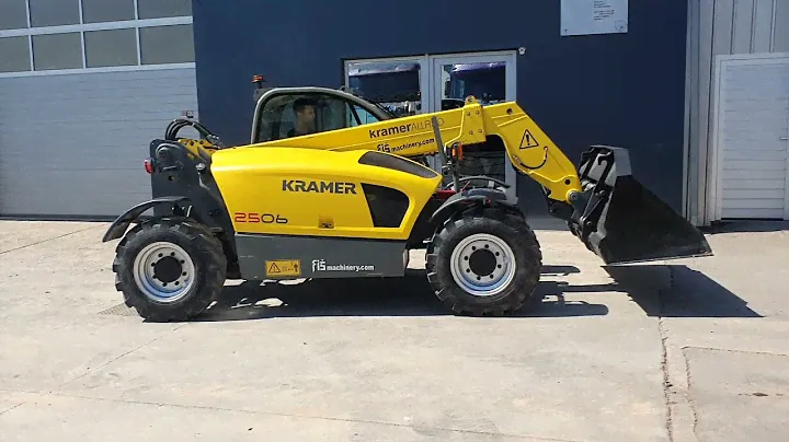 TELESCOPIC FORKLIFT KRAMER 2506 FIS MACHINERY SLOVENIA