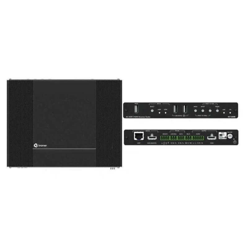 Комплект передатчика и приемника сигнала по витой паре HDBaseT Kramer KIT-500-1