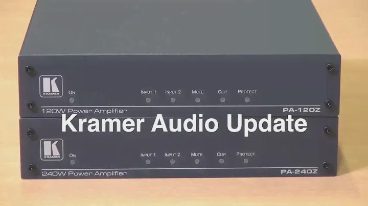 Kramer Audio Solutions   Update