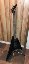 Электро- гитары Kramer Vanguard Black Flying V 6 String Electric Guitar