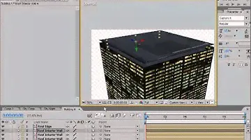 After effects урок 90  3D Город (Andrew Kramer)