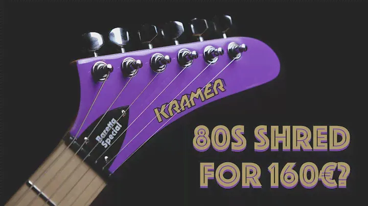 Самая гитара 80-х за бесценок: Kramer Baretta Special