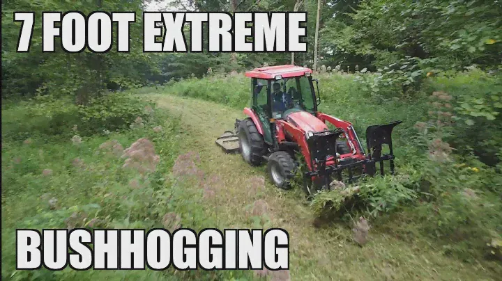 #45 RK55 with extreme duty 7 foot bushhog