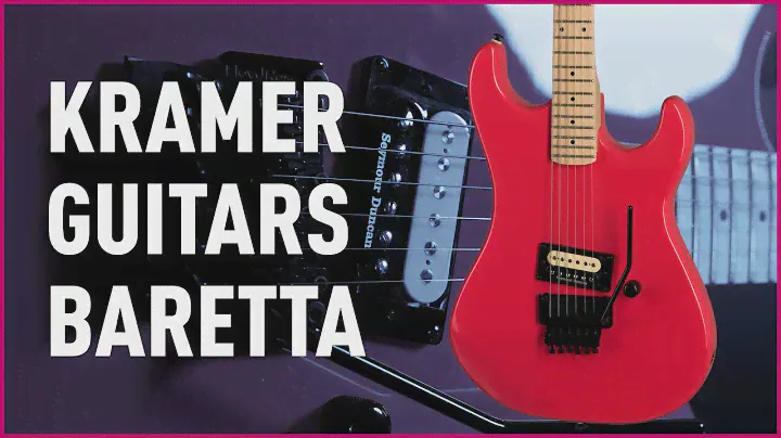 Kramer Guitars Original Collection Baretta Vintage Ruby Red I Bax Music FR