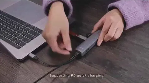 Baseus 6 in 1 Type C USB3 0 HDMI RJ45 PD