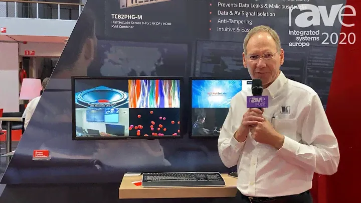 ISE 2020: Kramer’s TC82PHG-M Is a High Security 8–Port 4K30 KVM Combiner for Government/Military