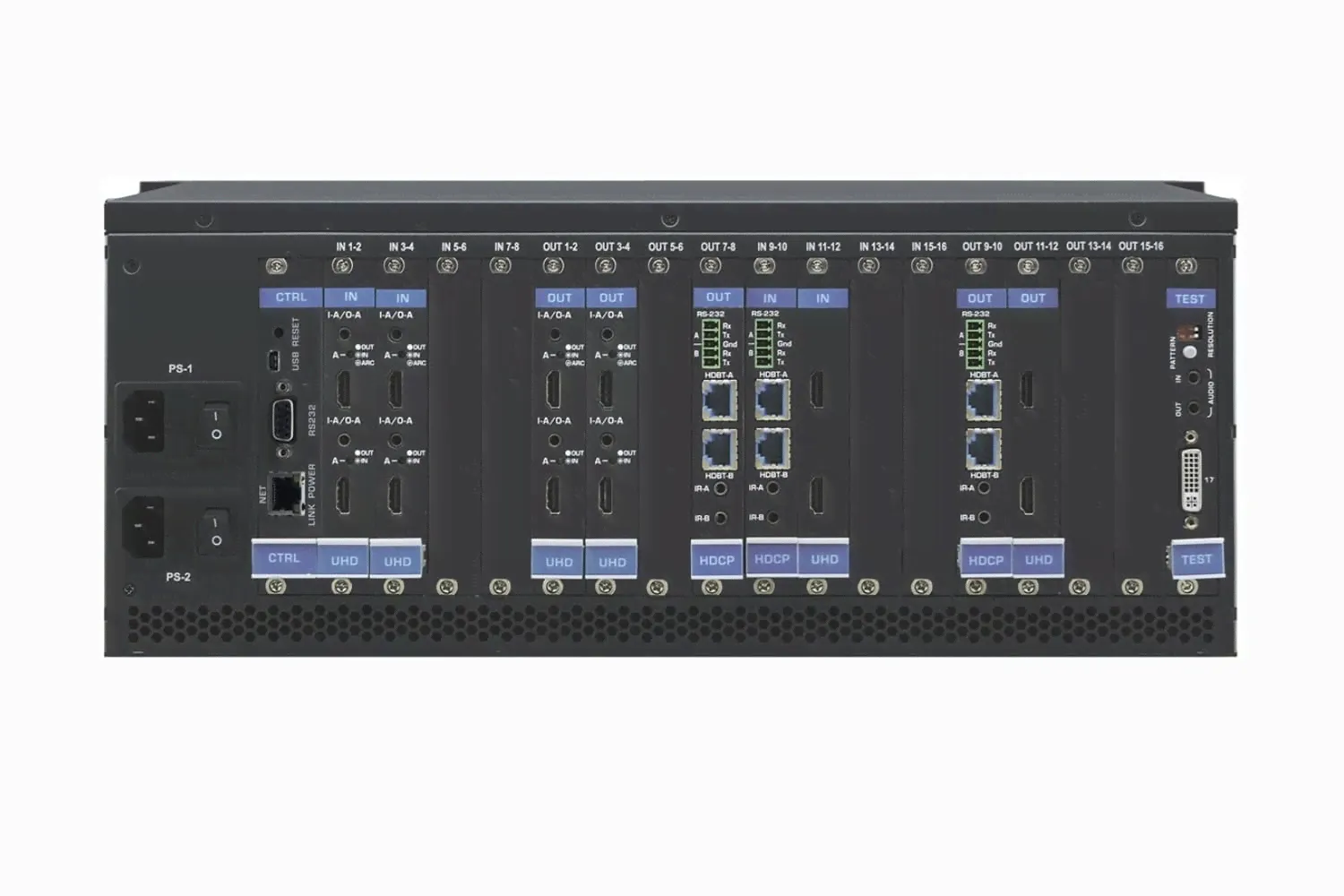 Шасси матричного коммутатора Kramer VS-1616DN-EM/STANDALONE-1