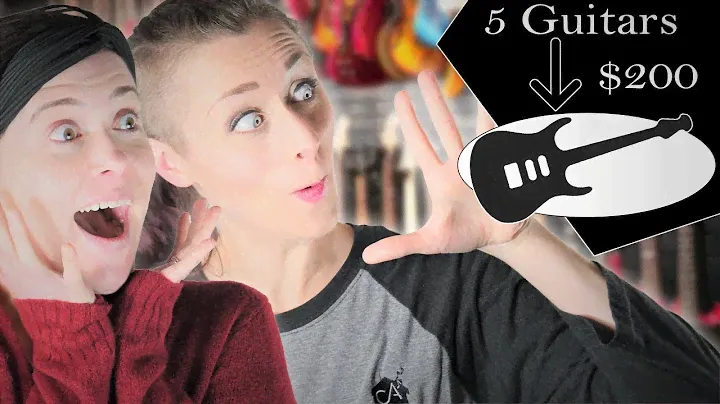 5 Electric Guitars Under $200 | That Don't Sound Like 💩