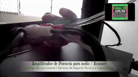 Amplificador de potencia Kramer