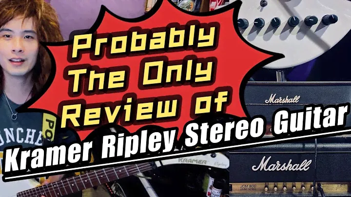 1985 Kramer Ripley Stereo Guitar Review!