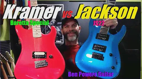 Kramer Baretta Special vs Jackson JS22 - $200 Guitar Comparison